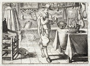 Lavaggio del grano, illustrazione da 
